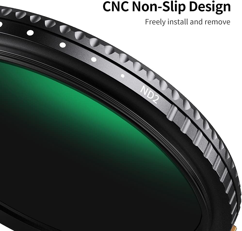 82mm Variable ND Filter ND2-ND400 with Multi-Layer Coatings Y2024