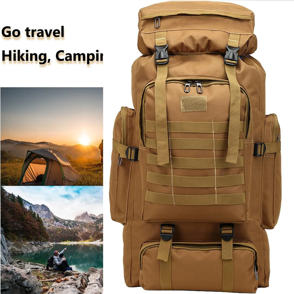 80L Waterproof Hiking Backpack K3234