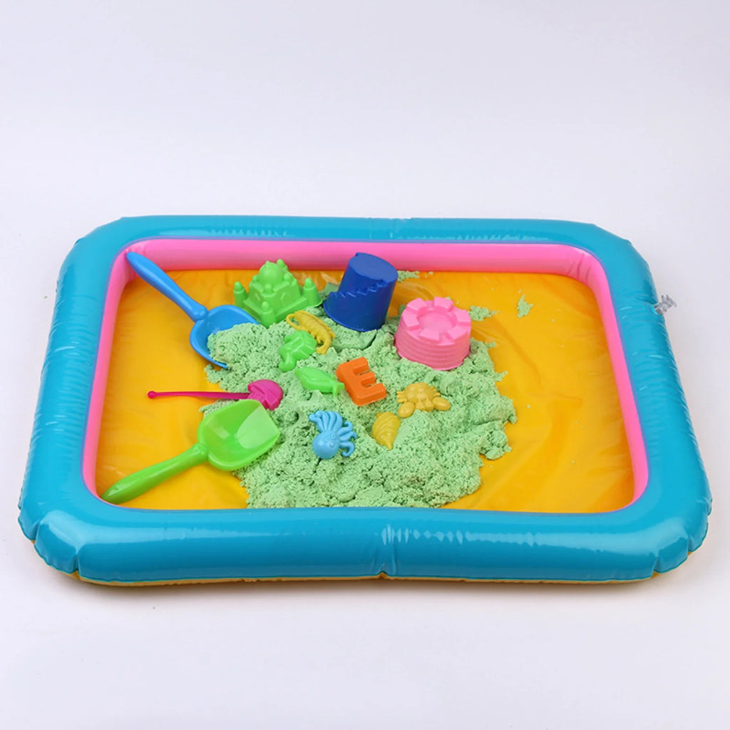 2PCS Inflatable Elevated Sandbox Play Toy G746