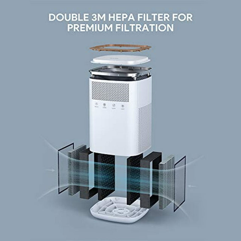 HEPA Air Purifier with Activated Carbon Filter I863386