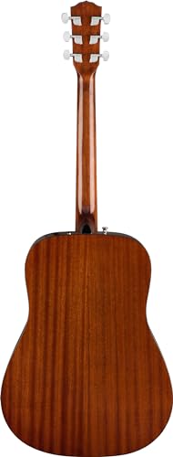 Solid Top Dreadnought Acoustic Guitar Bundle with Hard Case, Tuner, Strings, Picks H99330