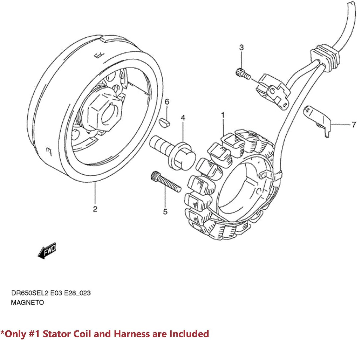 Stator Assy Pack of 2 W2185