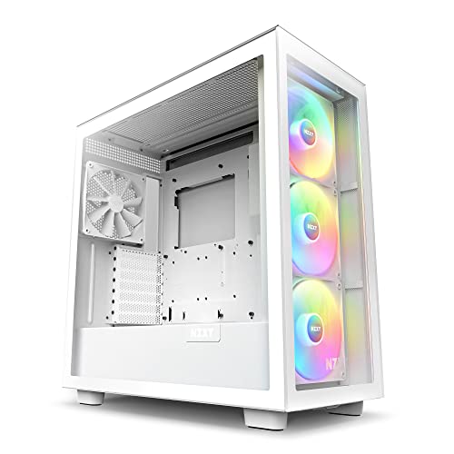 Black ATX Mid Tower PC Gaming Case with Tempered Glass Side Panel I94760