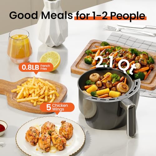 2.1Qt Compact Digital Air Fryer T511