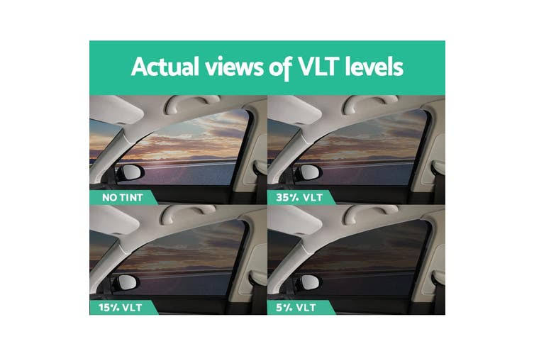 Black Window Tint Film 76cm x 7m VLT 5% U9268