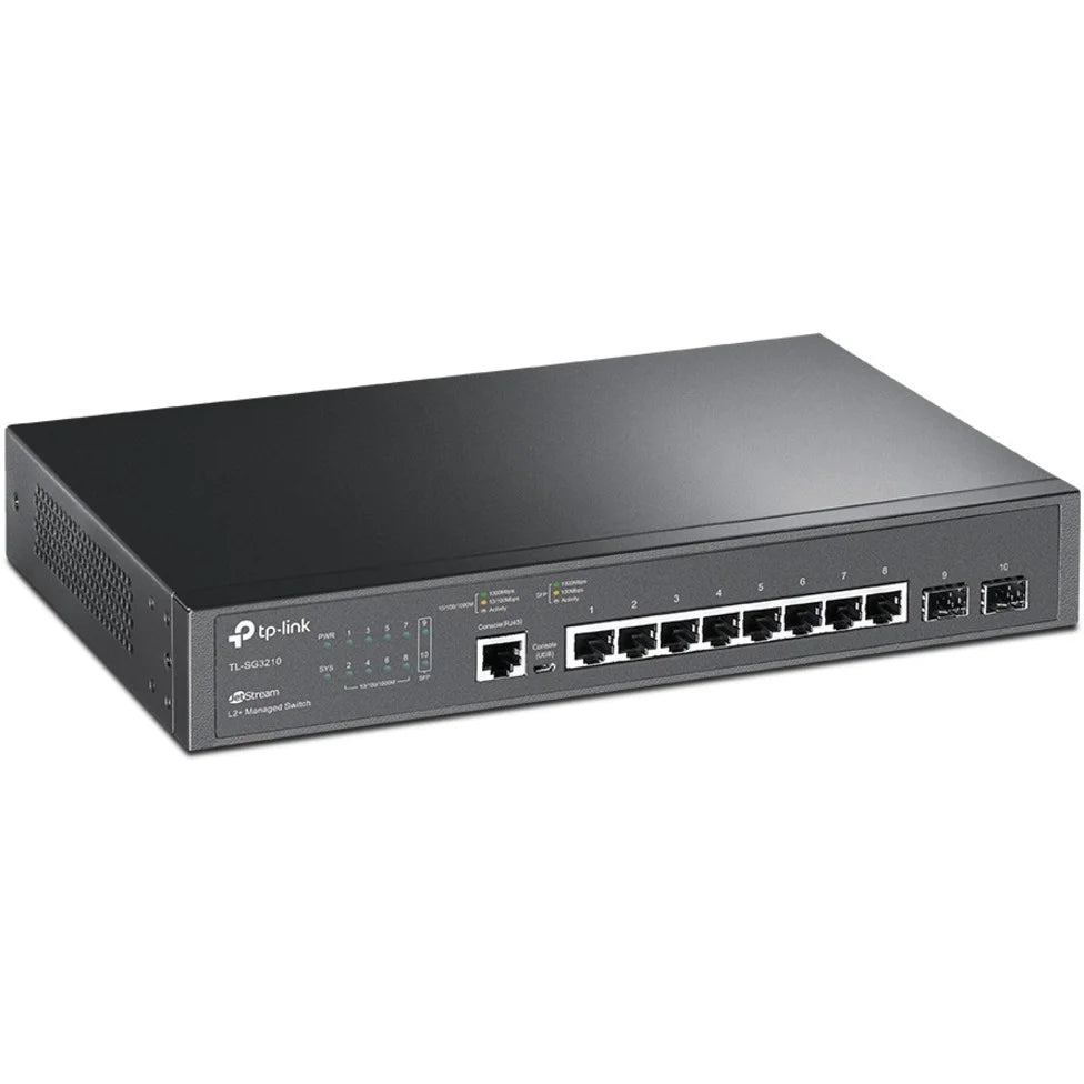 8-Port Gigabit L2+ Managed Switch with 2 SFP Slots O2156
