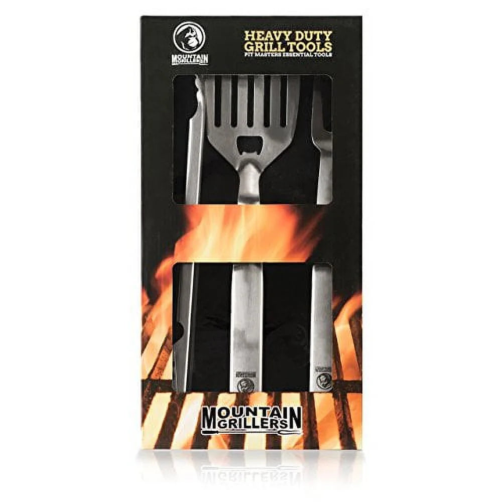 Heavy Duty Stainless Steel BBQ Grilling Tools K655