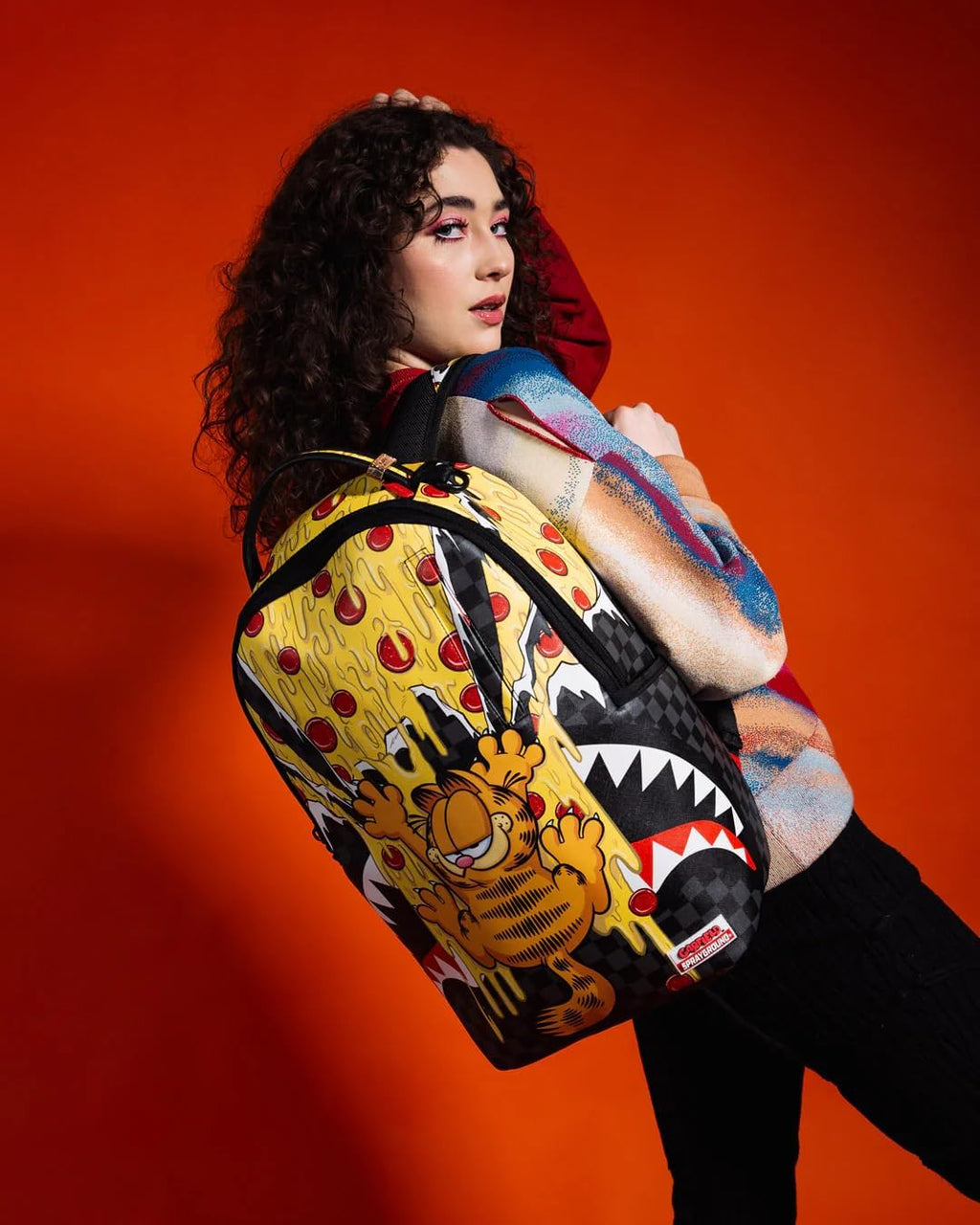 SPRAYGROUND GARFIELD HANGRY DLXSV BACKPACK X345