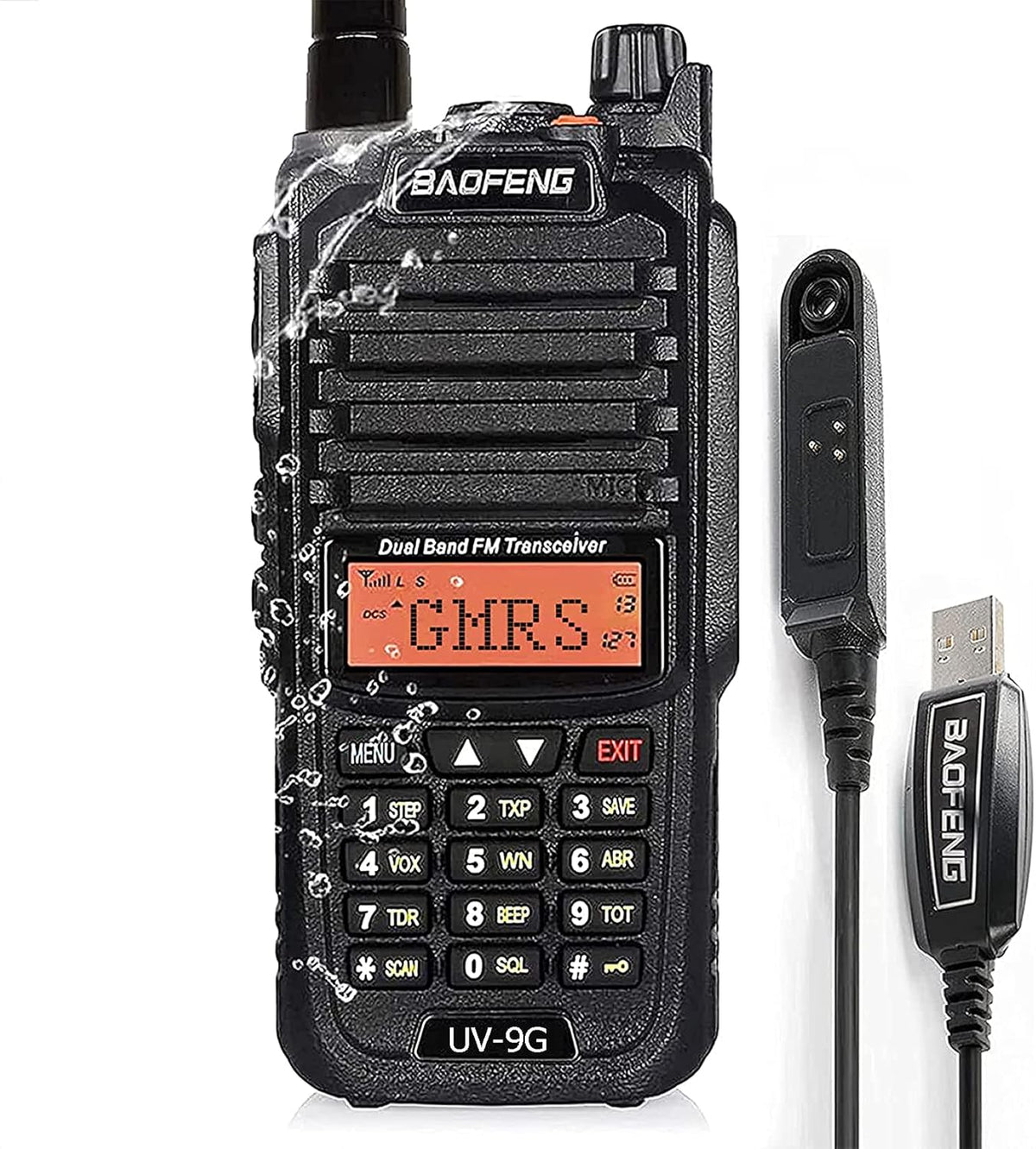 Waterproof IP67 Long Range Rechargeable Handheld Two Way Radio O343