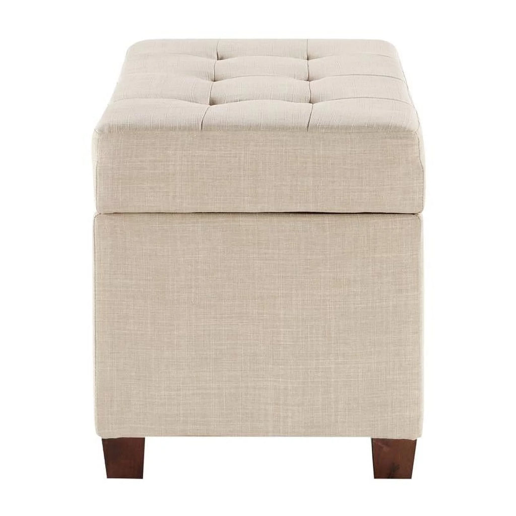 Cream Storage Ottoman G69071