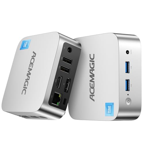Twin Lake N150 Mini PC, 16GB DDR4 RAM 512 SSD, 4K Dual Display R668165