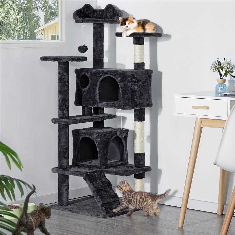 Cat Tree with 2 Condos Y6256