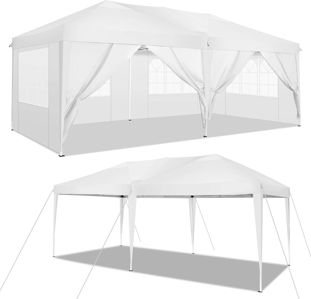 10'x10' Blue Pop Up Canopy Tent U48235