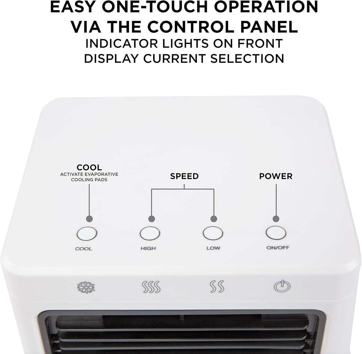 Mini Air Cooler with 2-Speed Fan I357