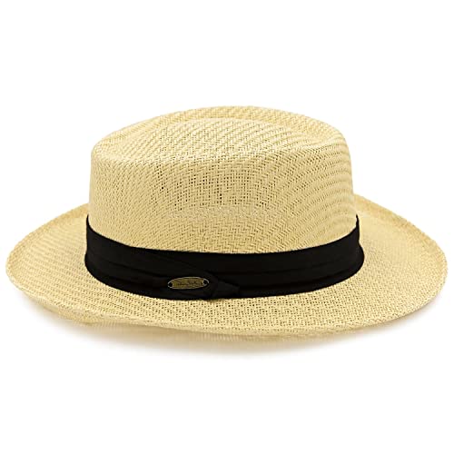 Straw Hat with 3" Brim Y15484