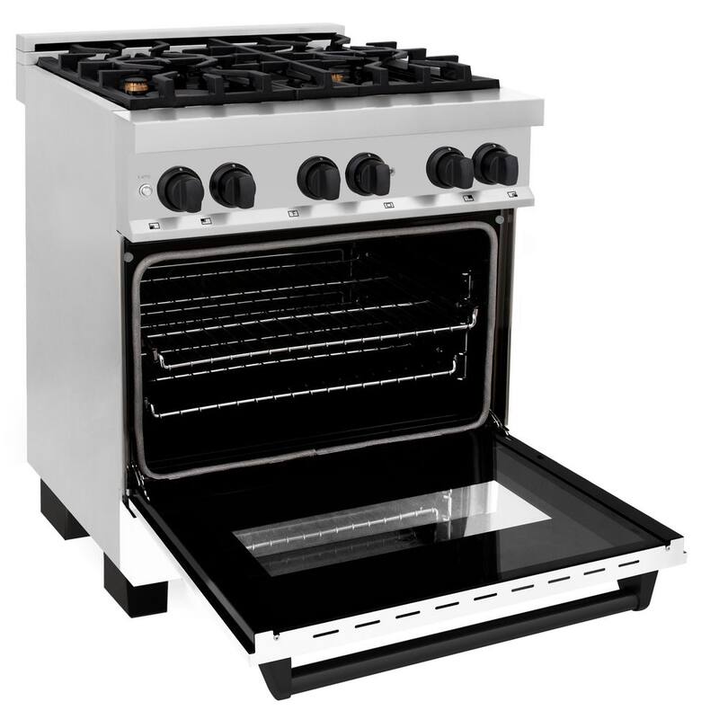 30 in. 4 Burner Dual Fuel Range in Stainless Steel F272