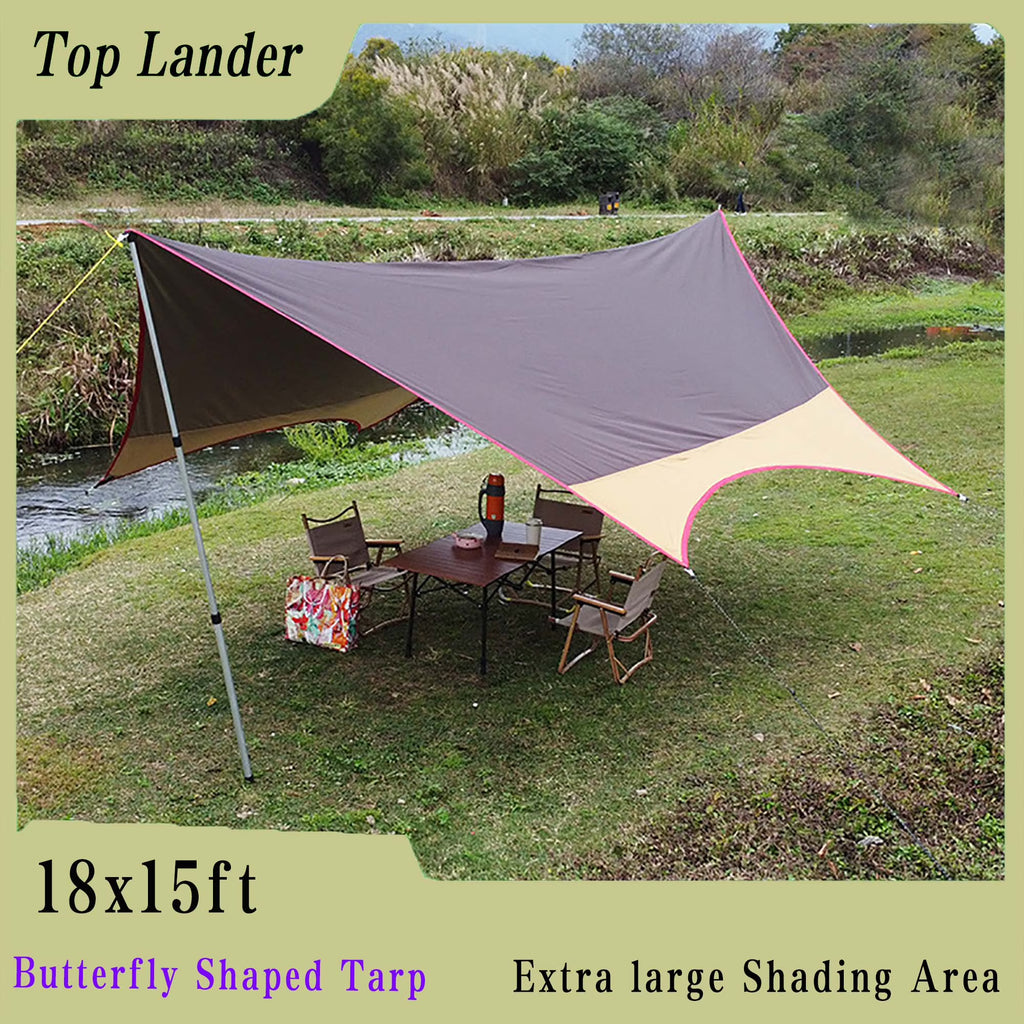 Waterproof Camping Tarp Canopy N96969
