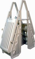 White A-Frame Entry System for Above Ground Pools O89878