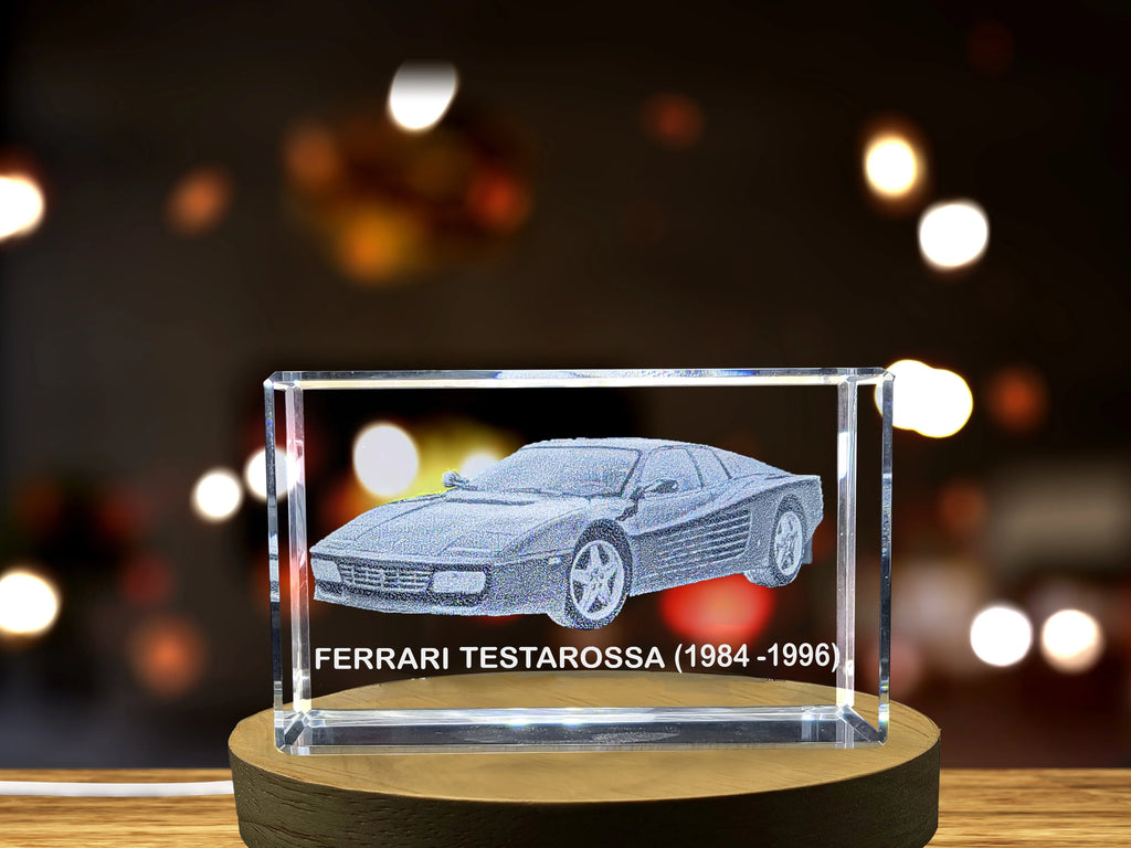 3D Engraved Crystal Tribute G314