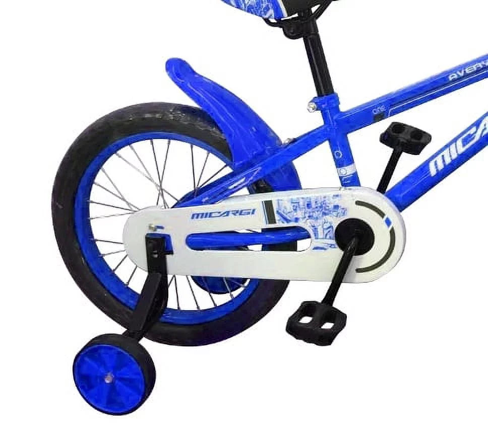 16 BMX Steel Frame Coaster Brake Bicycle with Baskets & Fenders F80471