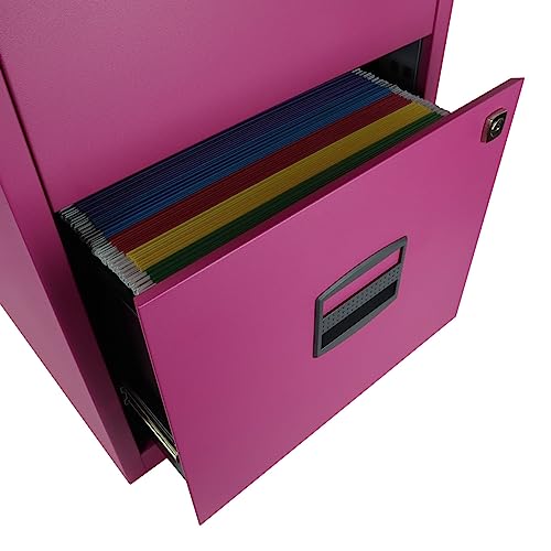 Two Drawer Steel Filing Cabinet O7412