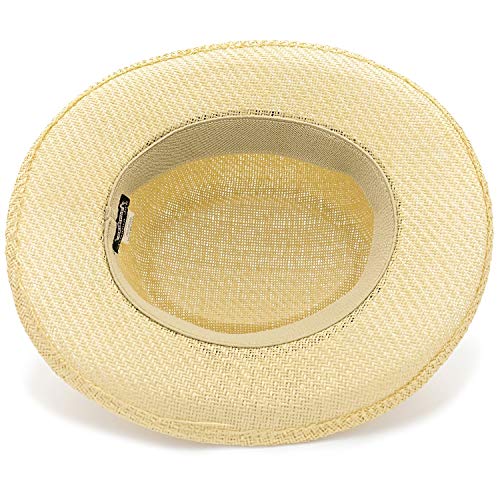 Straw Hat with 3" Brim Y15484