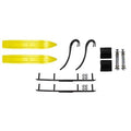 Yellow Snowmobile Skis with Round Bars R362921