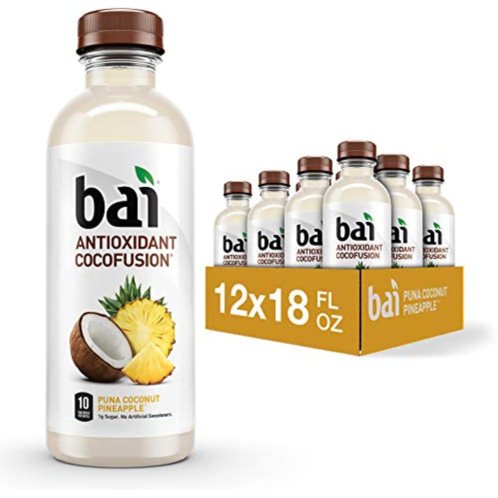 Coconut Flavored Water, 18 Fluid Ounce Bottles, Pack Of 12 I993