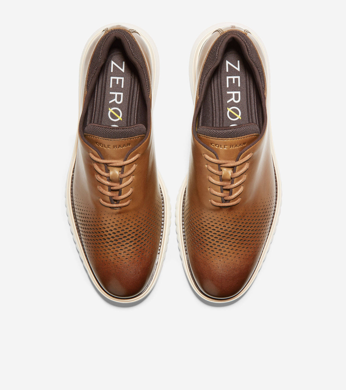 Brown Wingtip Shoes - 10.5 M L159