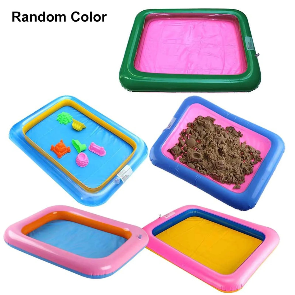 2PCS Inflatable Elevated Sandbox Play Toy G746