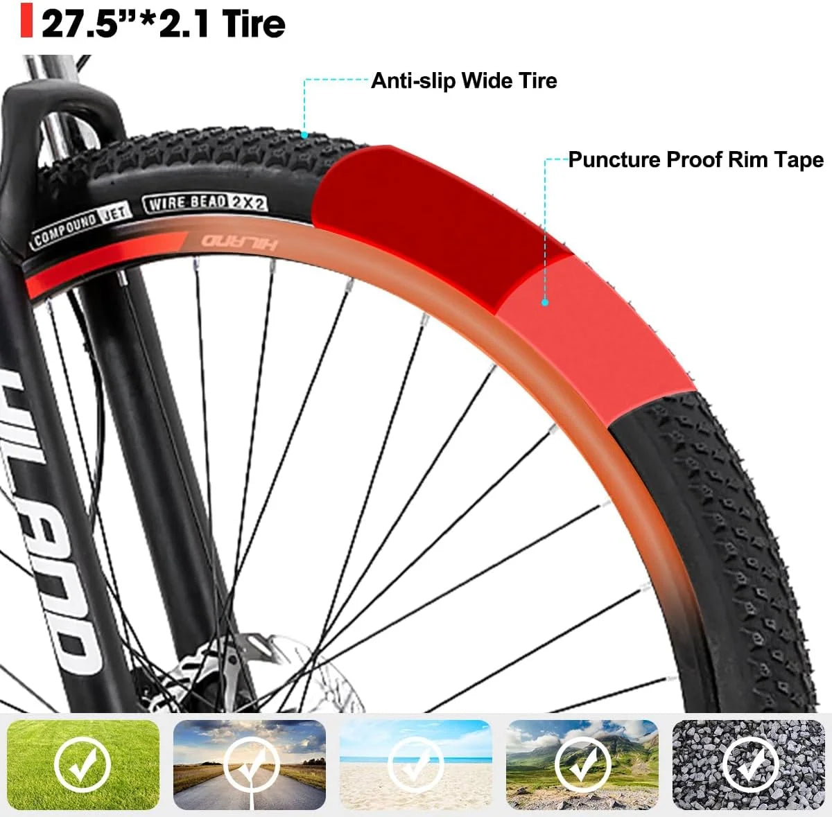 29 Inch Black Hardtail Mountain Bike A437808