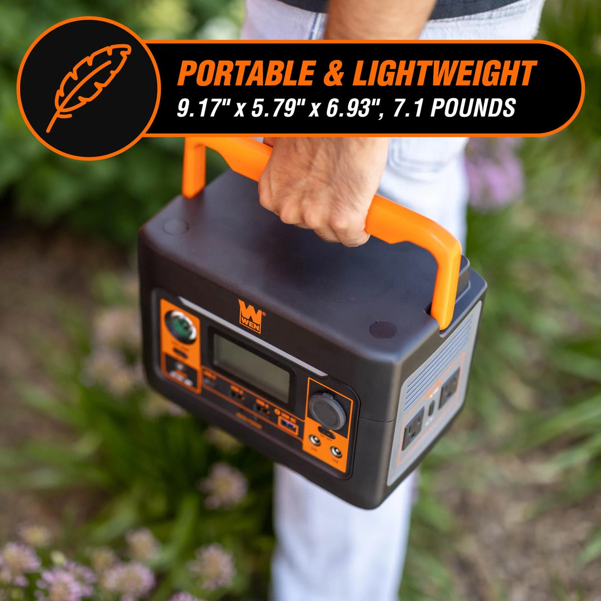 300-Watt Lithium-Ion Power Station and Inverter Generator F807975