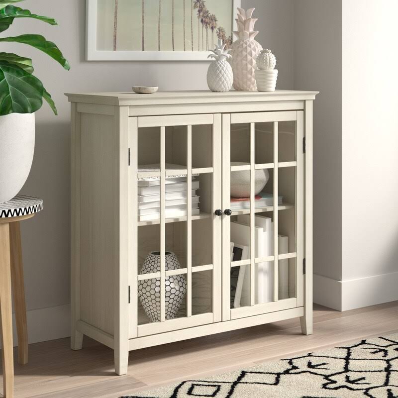 Antique White Cabinet N9732