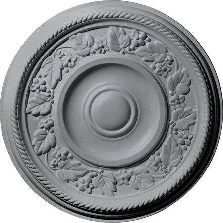 16 1/8x22OD x 3/4x22P Hand-Painted Ceiling Medallion U3043