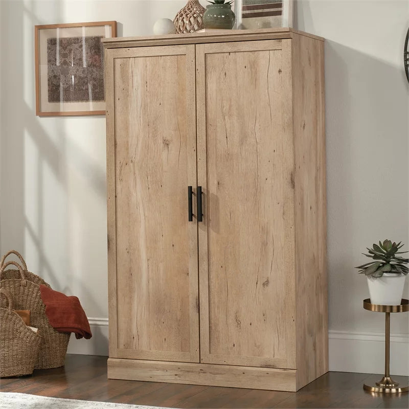 Engineered Wood Storage Cabinet in Prime Oak A1612