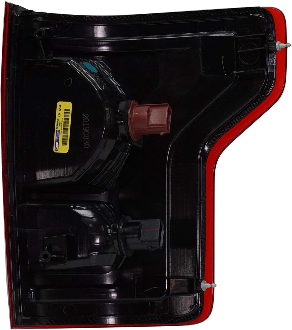 Tail Light Assembly Clear Red Lens Driver Side O643