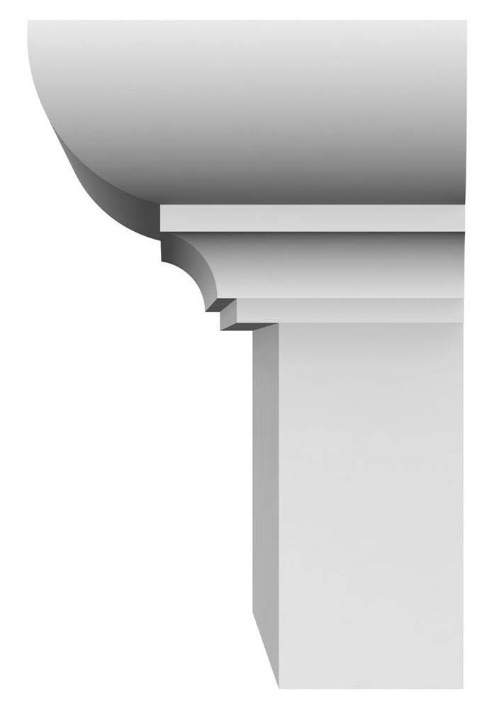 126x22 Bottom Width x 130 3/4x22 Top Width x 6 1/4x22H x 1 3/4x22P Crosshead Z7045