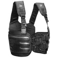 Karting Carbon Fiber Racing Rib Vest Black - 3XS E28338