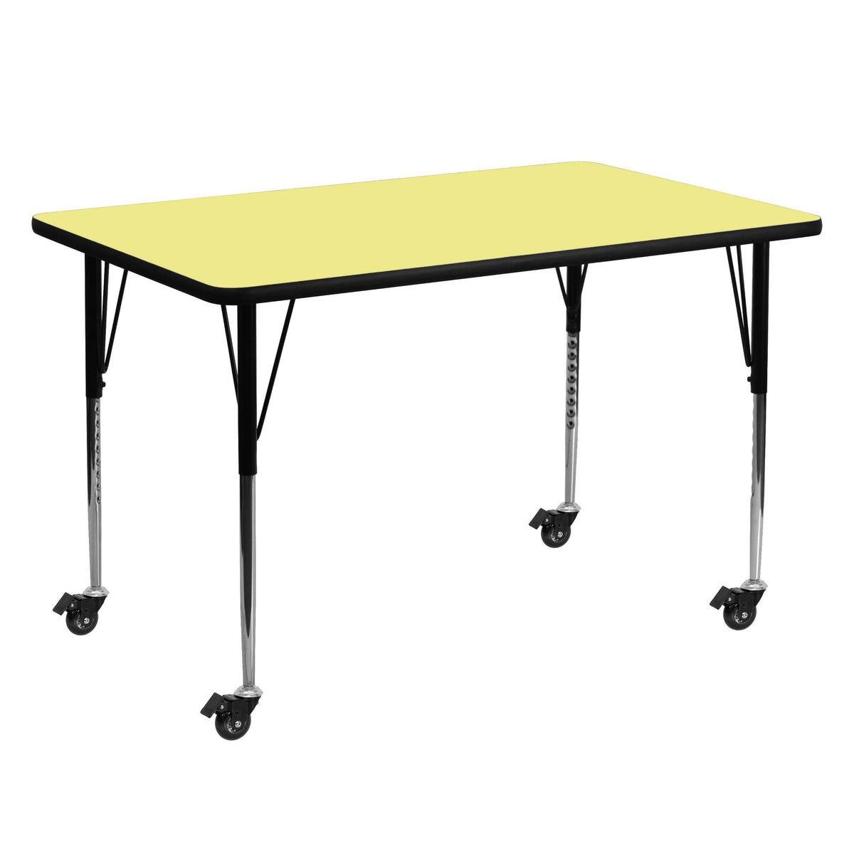 Yellow Thermal Laminate Activity Table X6130