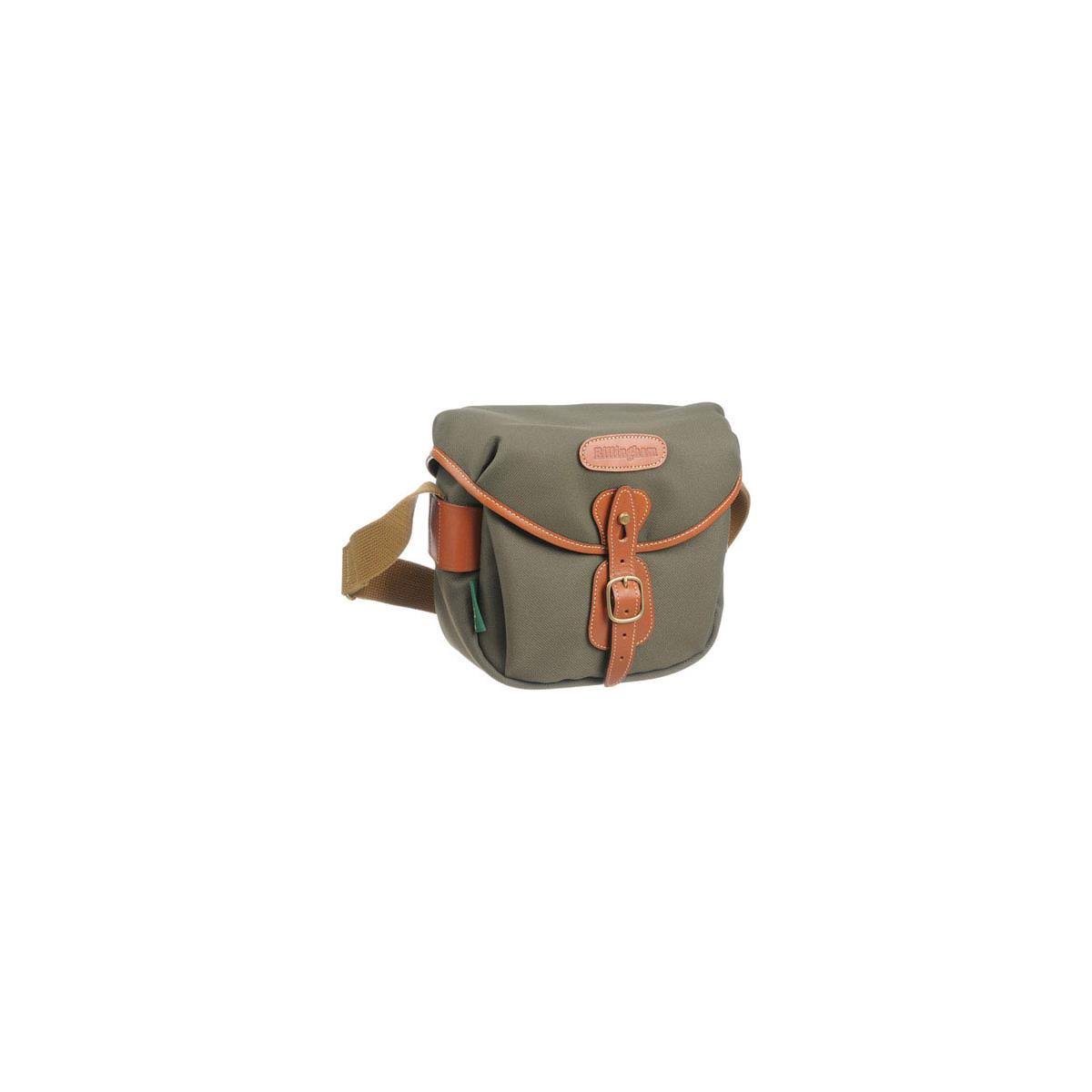 Sage Camera Bag with Tan Trim U7097