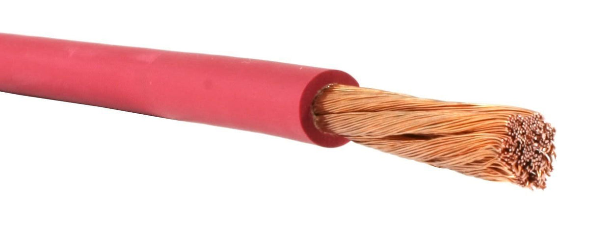 Red 4 Gauge AWG Welding Cable 50 Feet F751432