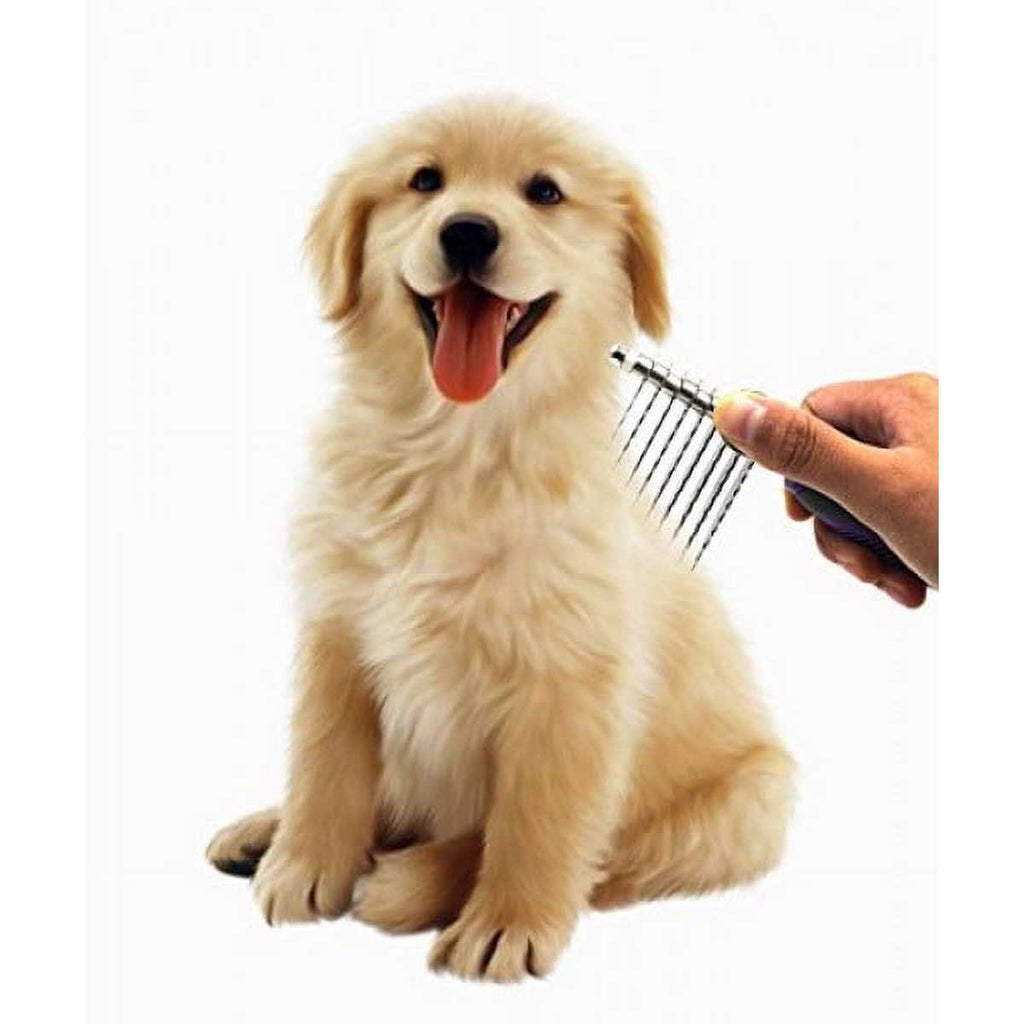 Pet Dematting Comb with Safety Edges Q73247