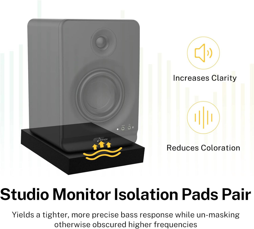 4 Near Field Studio Monitors with Bluetooth, 2-Pack Q155515