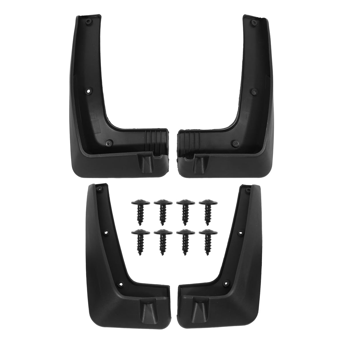 Black Mud Flap Fender Set for Kia Sportage 2017-2020 with Screws G58969