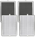 H13 True HEPA Replacement Filter 3-in-1 Pre-Filter, Activated Carbon 4 Pack W74674