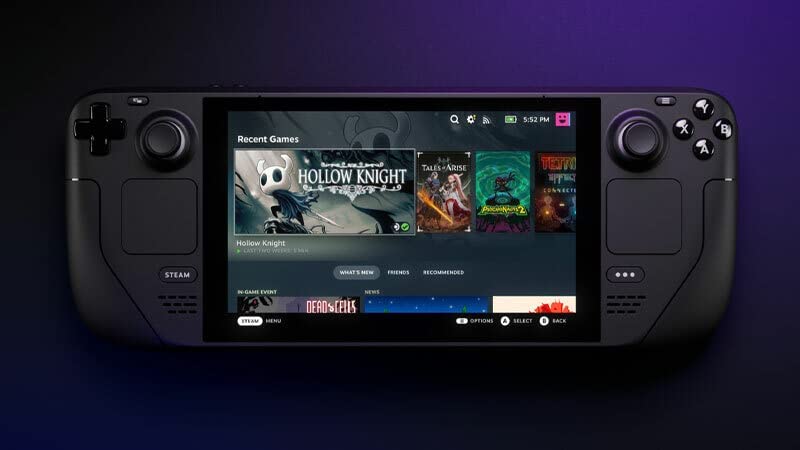 512GB Handheld Gaming Console with 7 inch Touchscreen LCD Display A822162