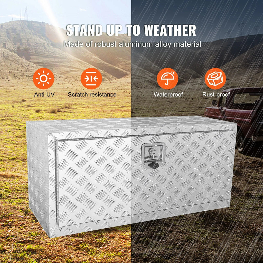 Aluminum Truck Tool Box 48 x 18 x 17 in M3897