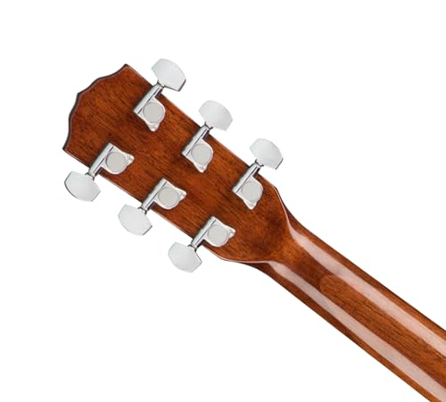 Solid Top Dreadnought Acoustic Guitar Bundle with Hard Case, Tuner, Strings, Picks H99330