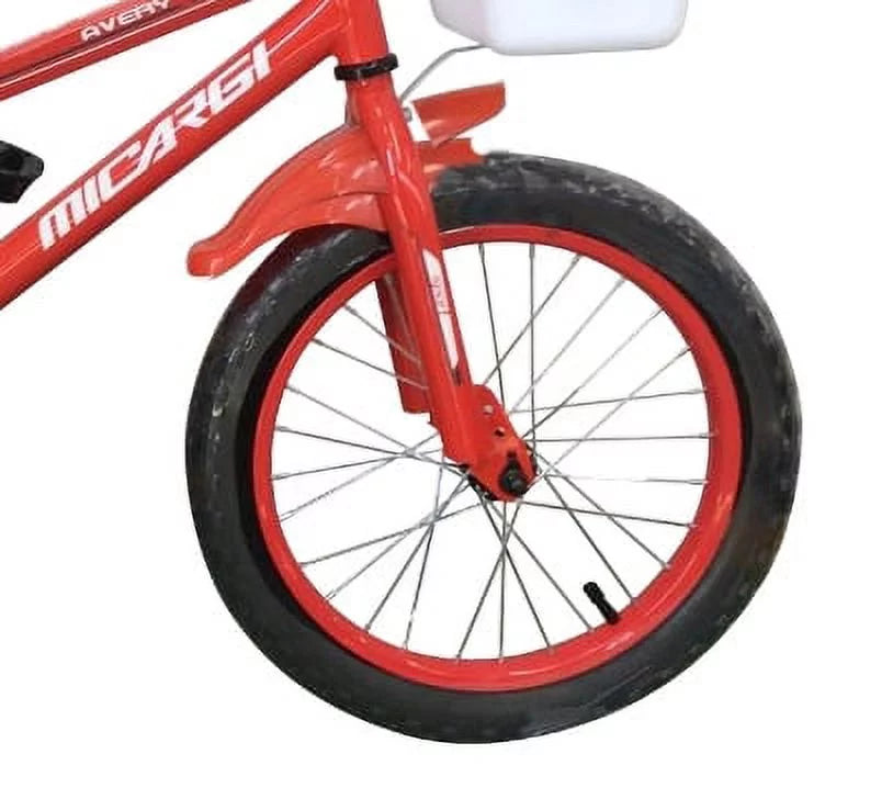 16 BMX Steel Frame Coaster Brake Bicycle with Baskets & Fenders F80471