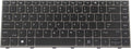 Backlit Keyboard for HP EliteBook, US Layout, Pack of 2 P966376